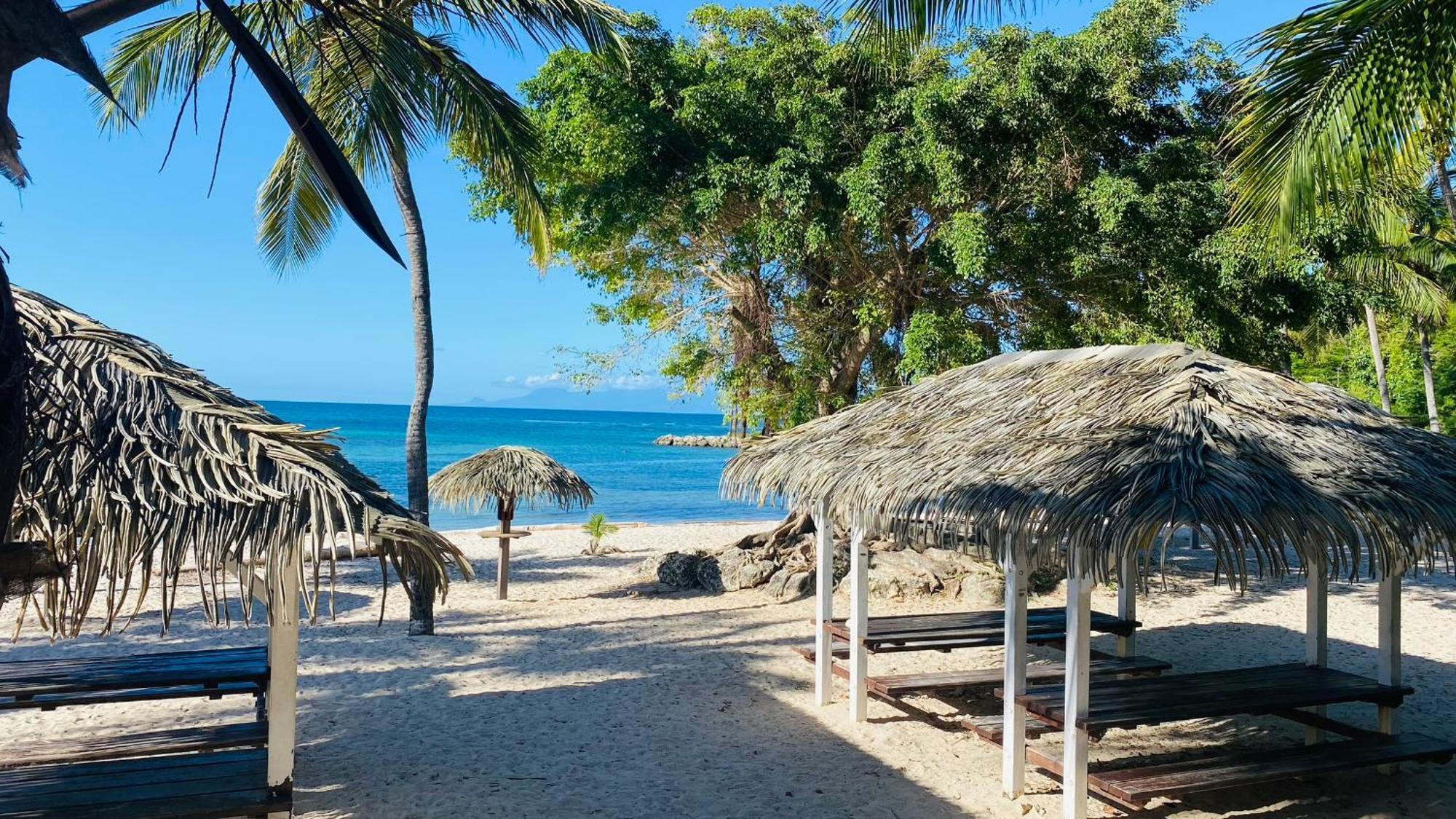 Brin D'Ile Anse Des Rochers Vue Mer A 50 M De La Plage Et Piscine Saint-Francois  Eksteriør billede